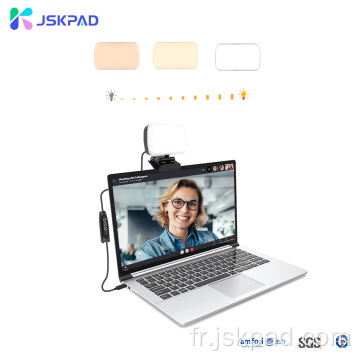 JSKPAD Kit d&#39;éclairage de conférence pour webcam Office